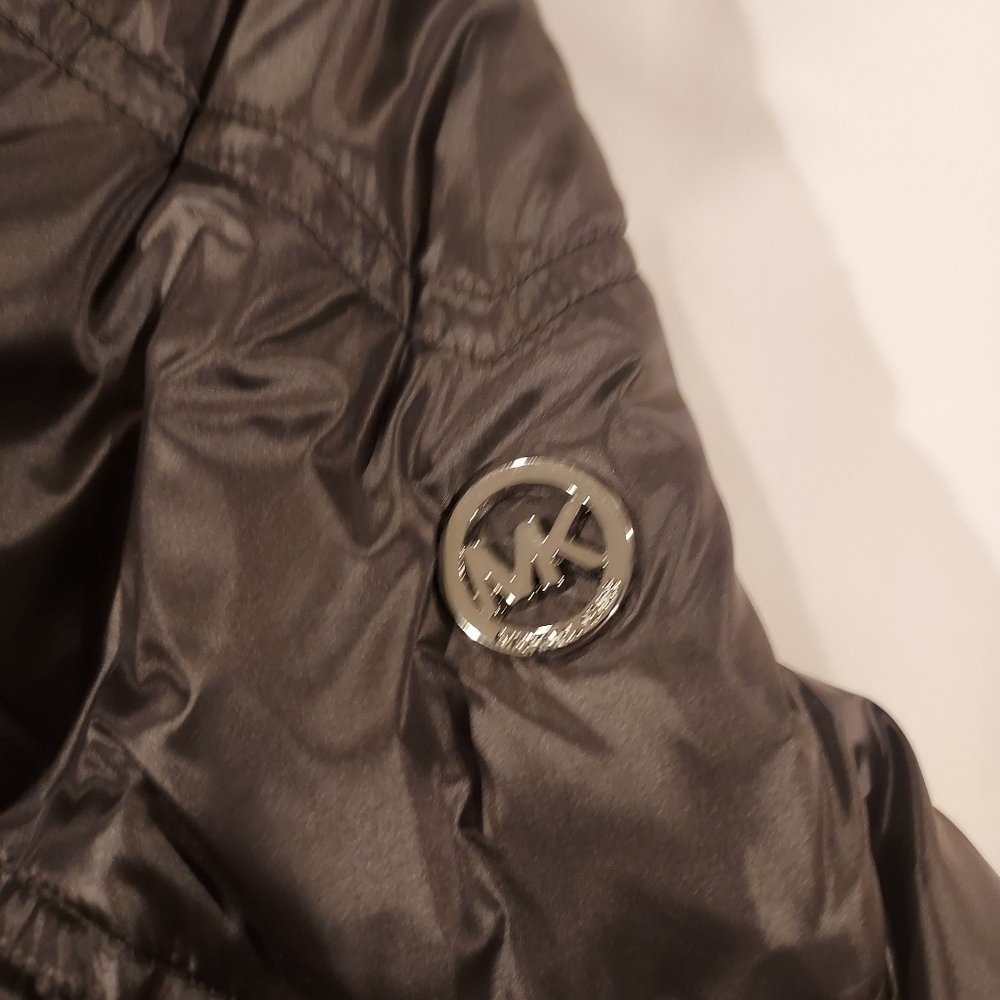 Michael Kors charcoal Down Puffer coat sz XS S NWT MSRP $229 - Picture 11 of 15
